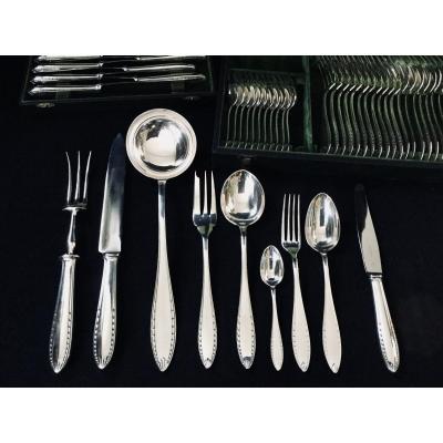 Cutlery Set 53 Pieces Christofle Albatros
