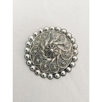 Broche En Argent 