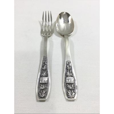 Indochine - Children's Silver Cutlery