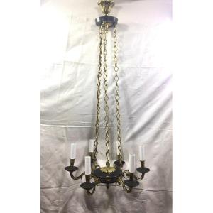 Empire Chandelier With 6 Lights