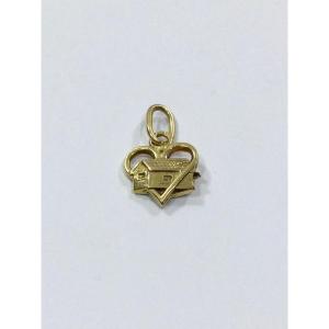 Gold House Pendant