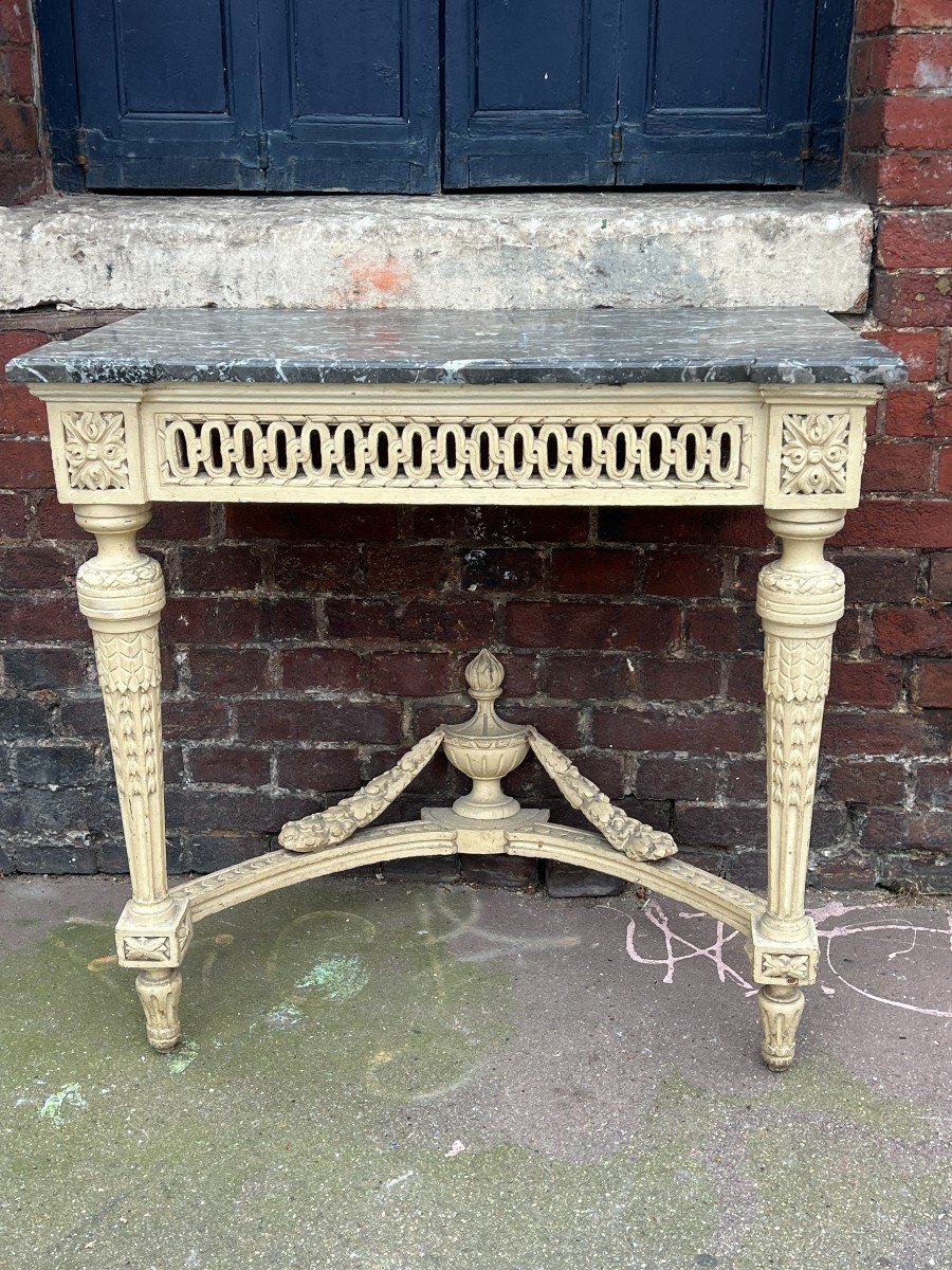 Très Belle Et Ancienne Console d'Applique Louis XVI, époque Fin XVIIIe Siècle-photo-2