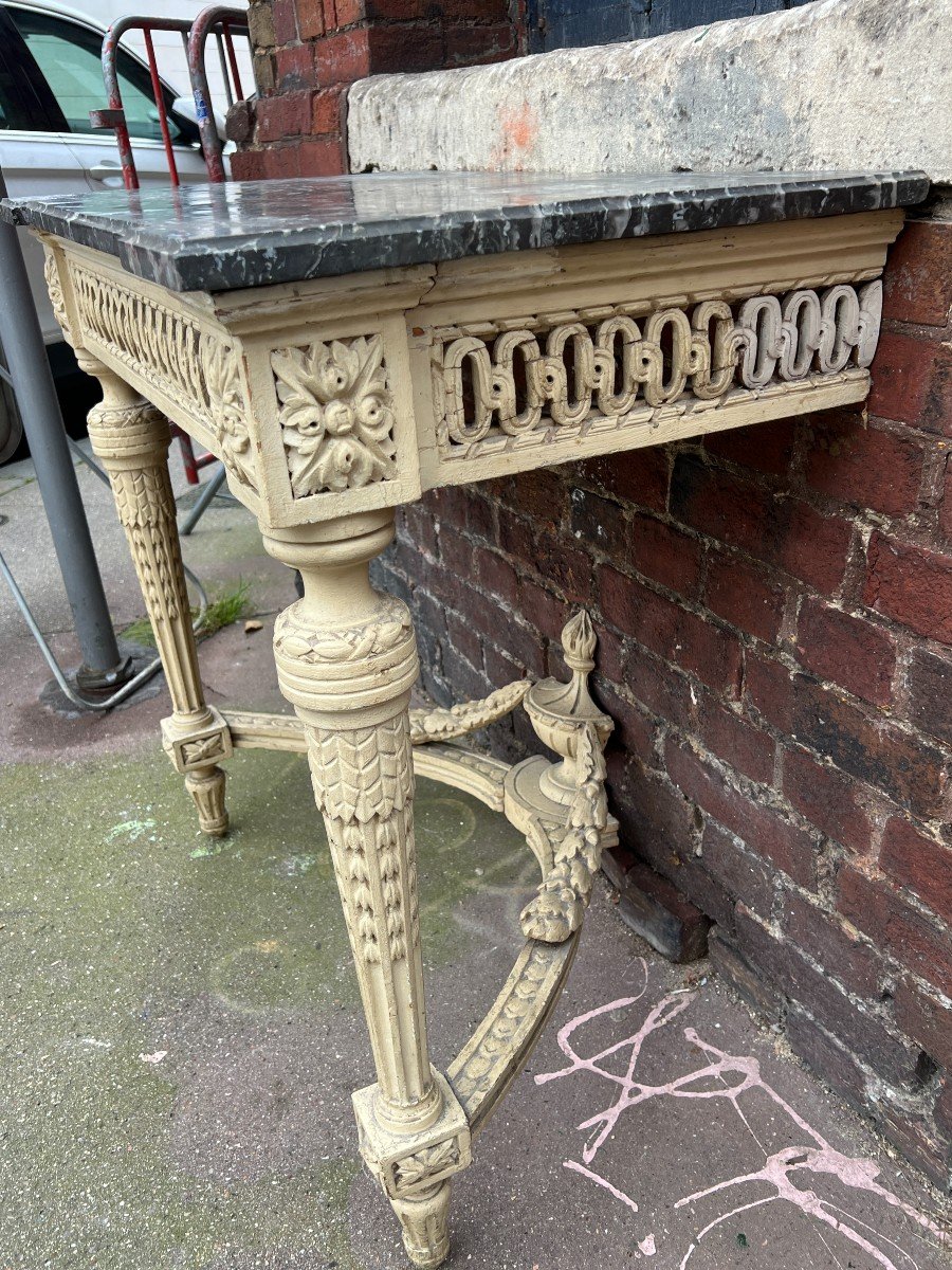 Très Belle Et Ancienne Console d'Applique Louis XVI, époque Fin XVIIIe Siècle-photo-6