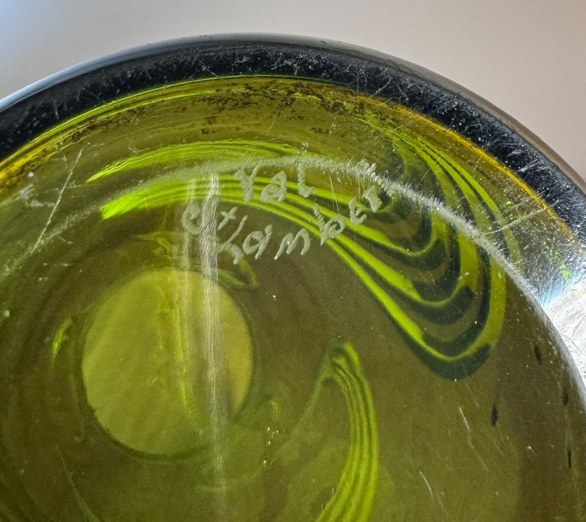 Vase ovoïde "Baril modern style", souvent attribué à Henry Van De Velde ou Léon Ledru, 31 cm-photo-3