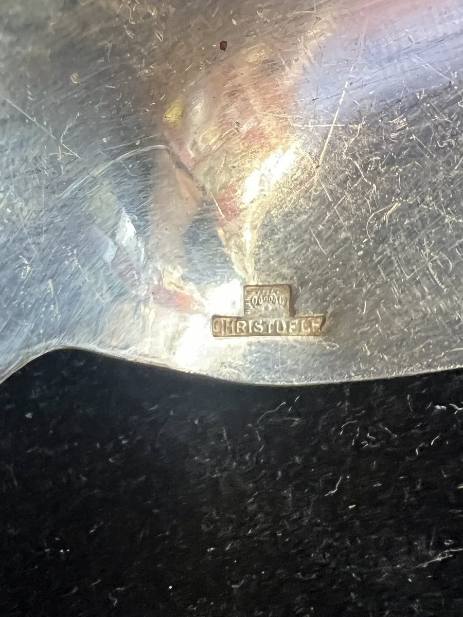 Partie de ménagère en métal argenté, la maison Christofle, modèle Marly, composée de 60 pièces-photo-6