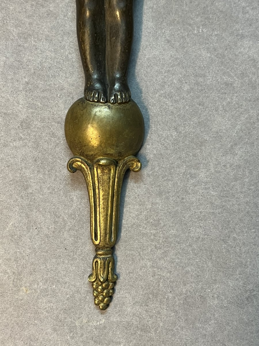 Pair Of First Empire Period Wall Sconces, A Refined Example Of Early 19th-century French Art -photo-1
