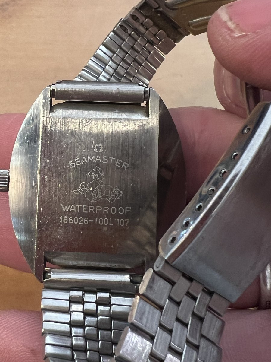 Omega Brand Watch, Automatic Steel, Seamaster Cosmic Model, From The Years 1965/70-photo-3