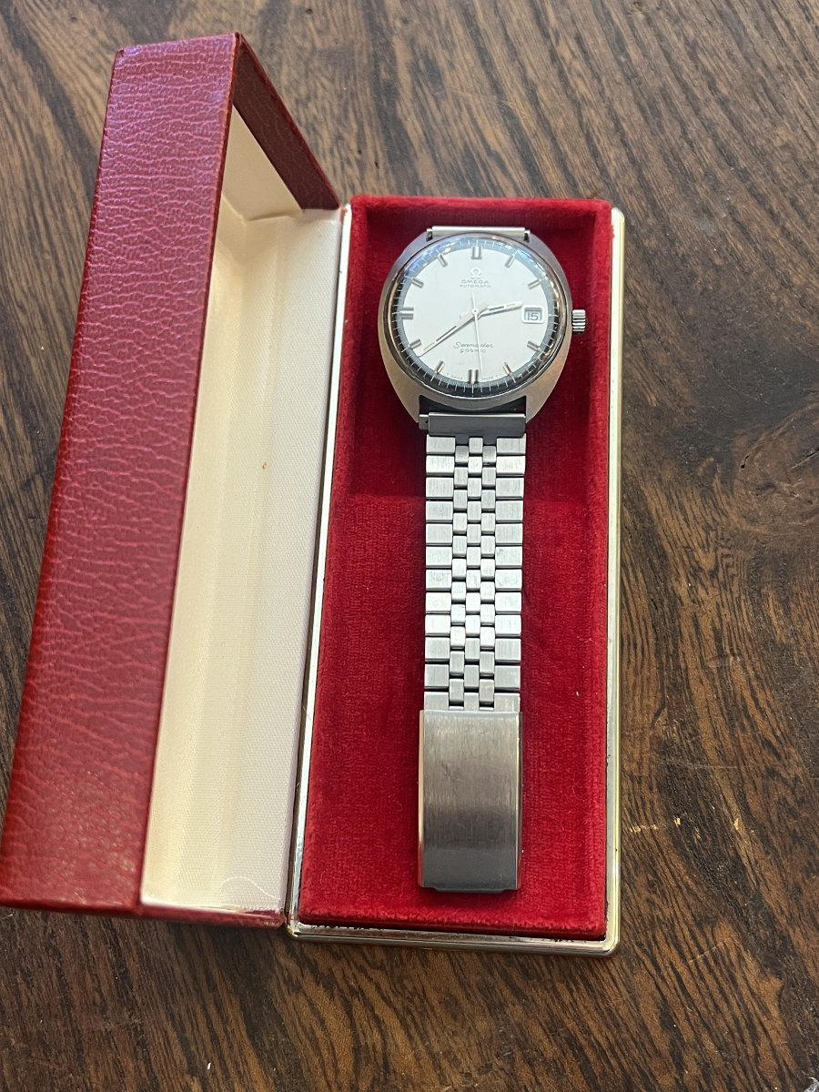 Omega Brand Watch, Automatic Steel, Seamaster Cosmic Model, From The Years 1965/70-photo-1