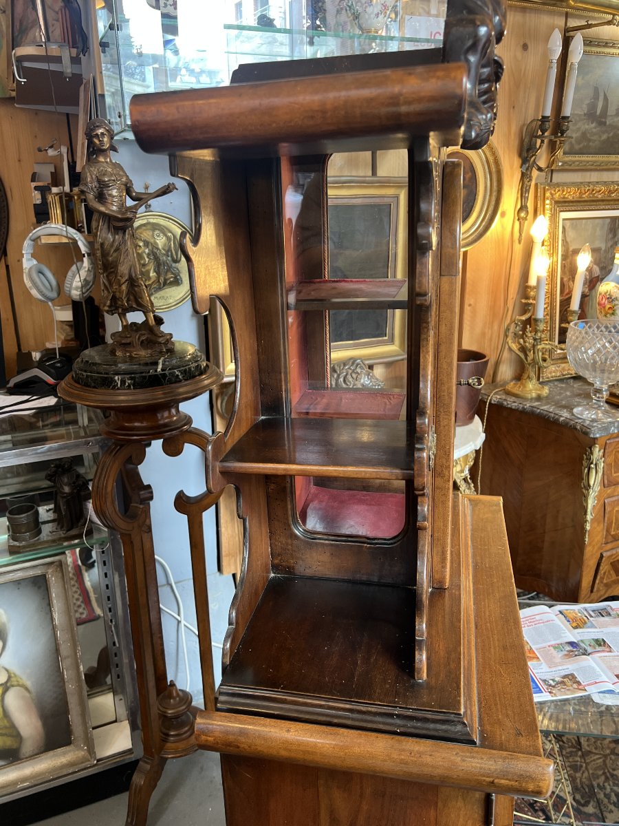 Neo-renaissance Display Cabinet Attributed To The Creative Mind Of Gabriel Viardot, Circa 1890-photo-4