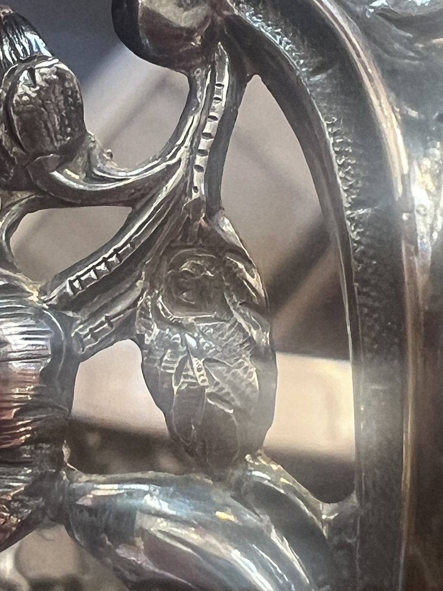 Sugar Bowl In Minèrve-patterned Sterling Silver With A Classic, Timeless Design-photo-7
