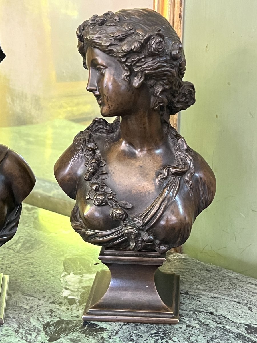 Neoclassical Sculpture. A Reinterpretation Of A Model By Joseph Charles Marin (early 19th Century)