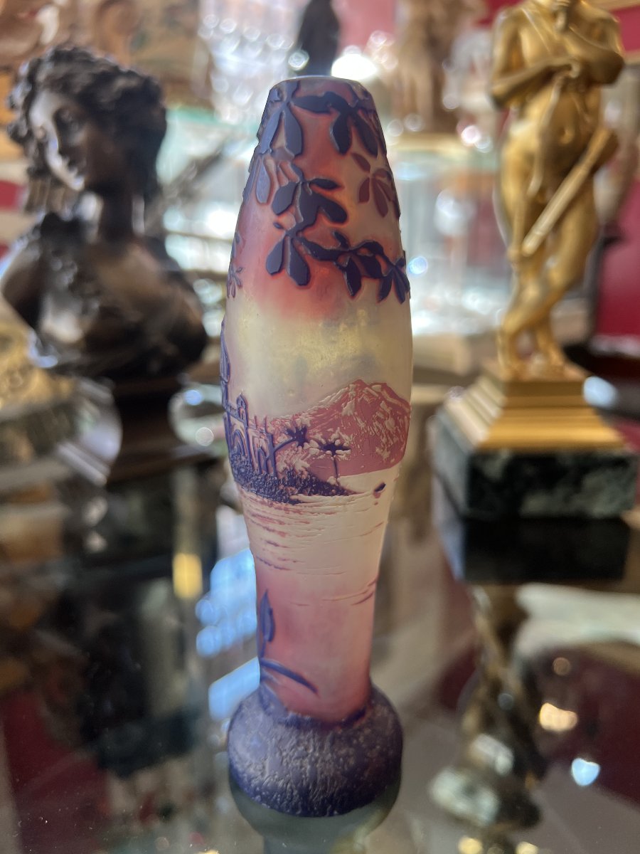 Glass Paste Vase – Camille Trutié De Vareux, Known As Devez (1872–1942)-photo-3