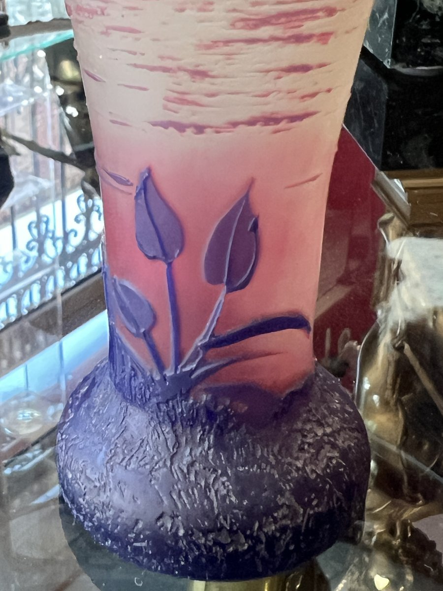 Glass Paste Vase – Camille Trutié De Vareux, Known As Devez (1872–1942)-photo-5