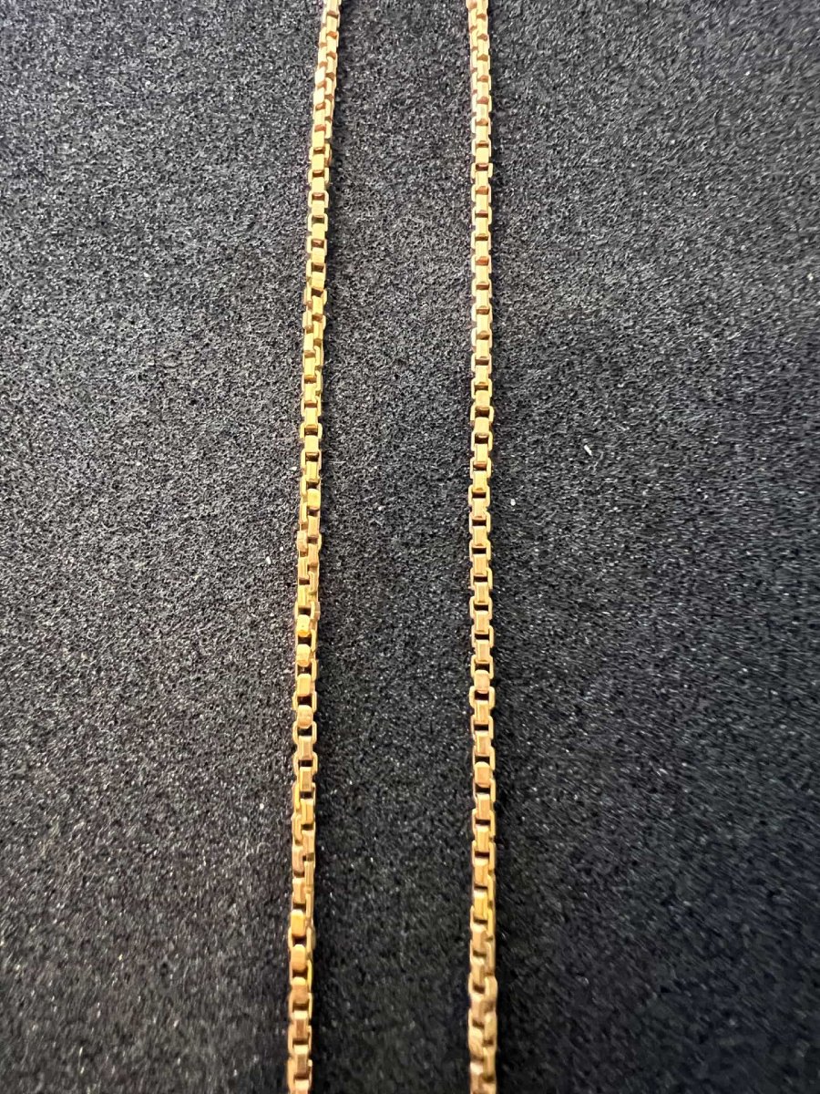 3-piece Set In 18-karat Yellow Gold With Diamonds And Emeralds, Necklace + Earrings-photo-3