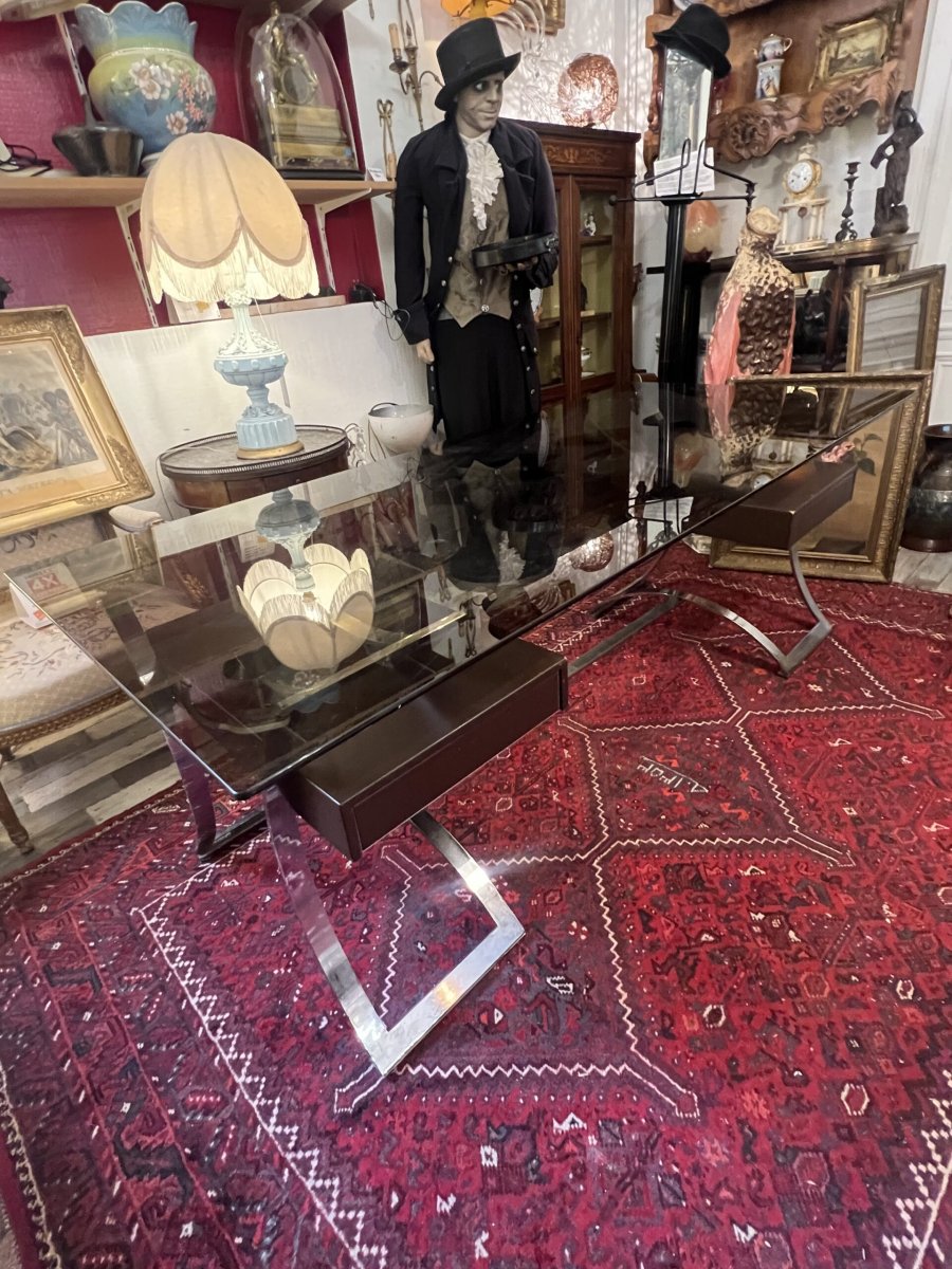 Executive Desk, An Iconic Piece Manufactured Between 1960 And 1969 By Dassas In Paris-photo-3