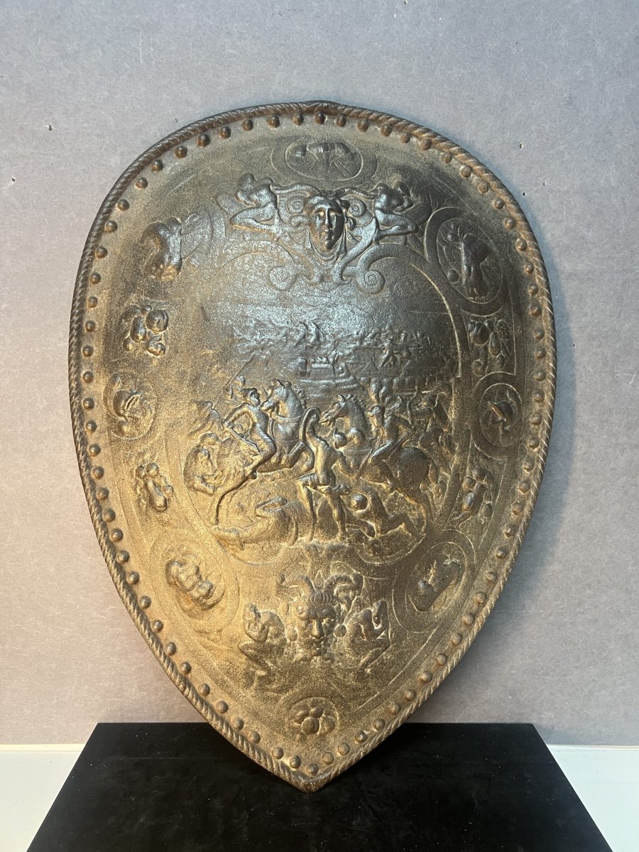 Decorative Parry Shield Inspired By An Iconic Historical Model From The Reign Of King Henry Ii