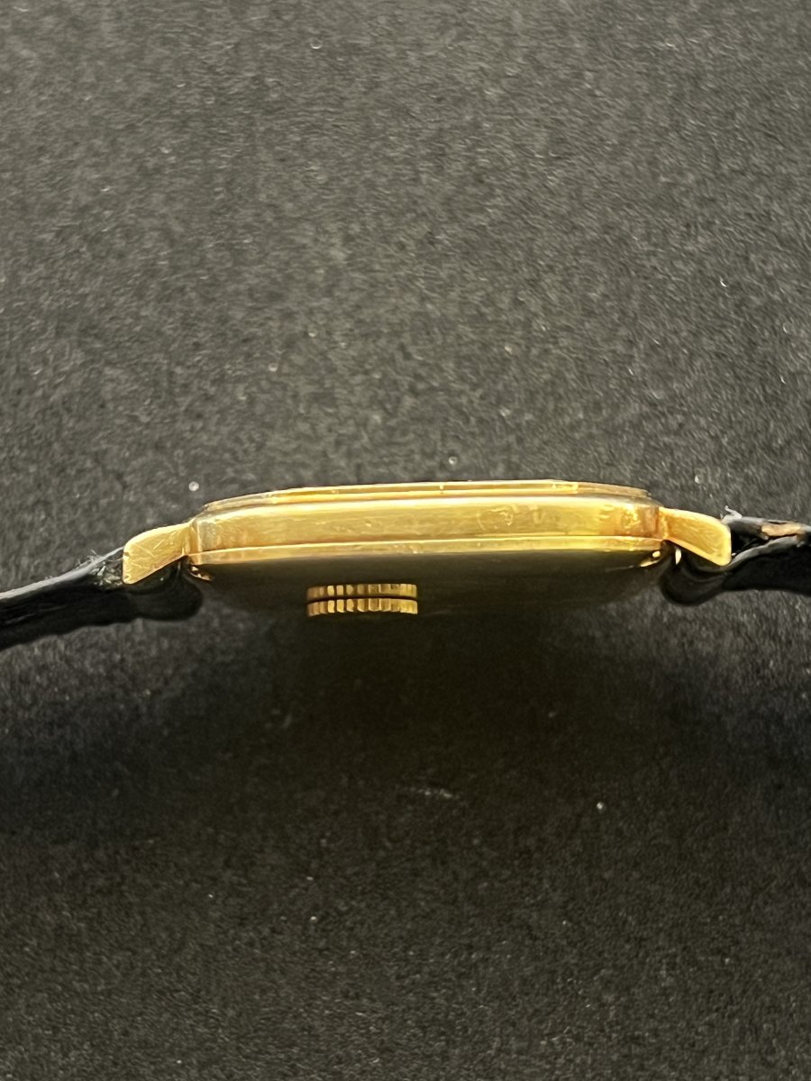 Montre vintage unisex de la grande maison PIAGET, vers 1990 en or jaune 18 Carats-photo-1