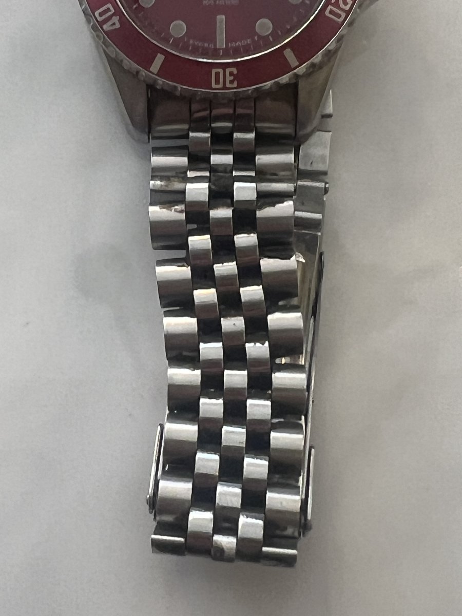 Tag Heuer Professional 1000, Reference 980.913n, Vintage Diving Watch With A Red Dial-photo-2