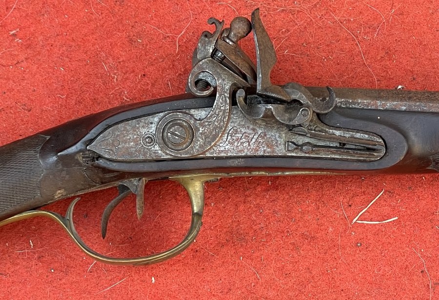 FUSIL DE CHASSE ARTISANAL À PERCUSSION fin XVIIIe, Normandie, Yvetot, répertorié vers 1845-photo-4