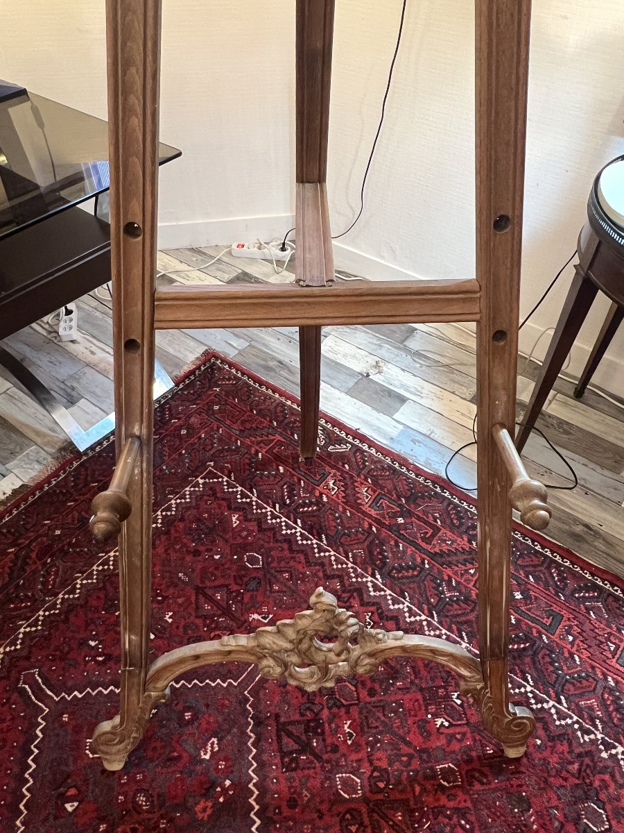 Large Ceremonial Parlor Easel In The Neo-rococo Style, Late 19th Century, Circa 1880–1890-photo-6