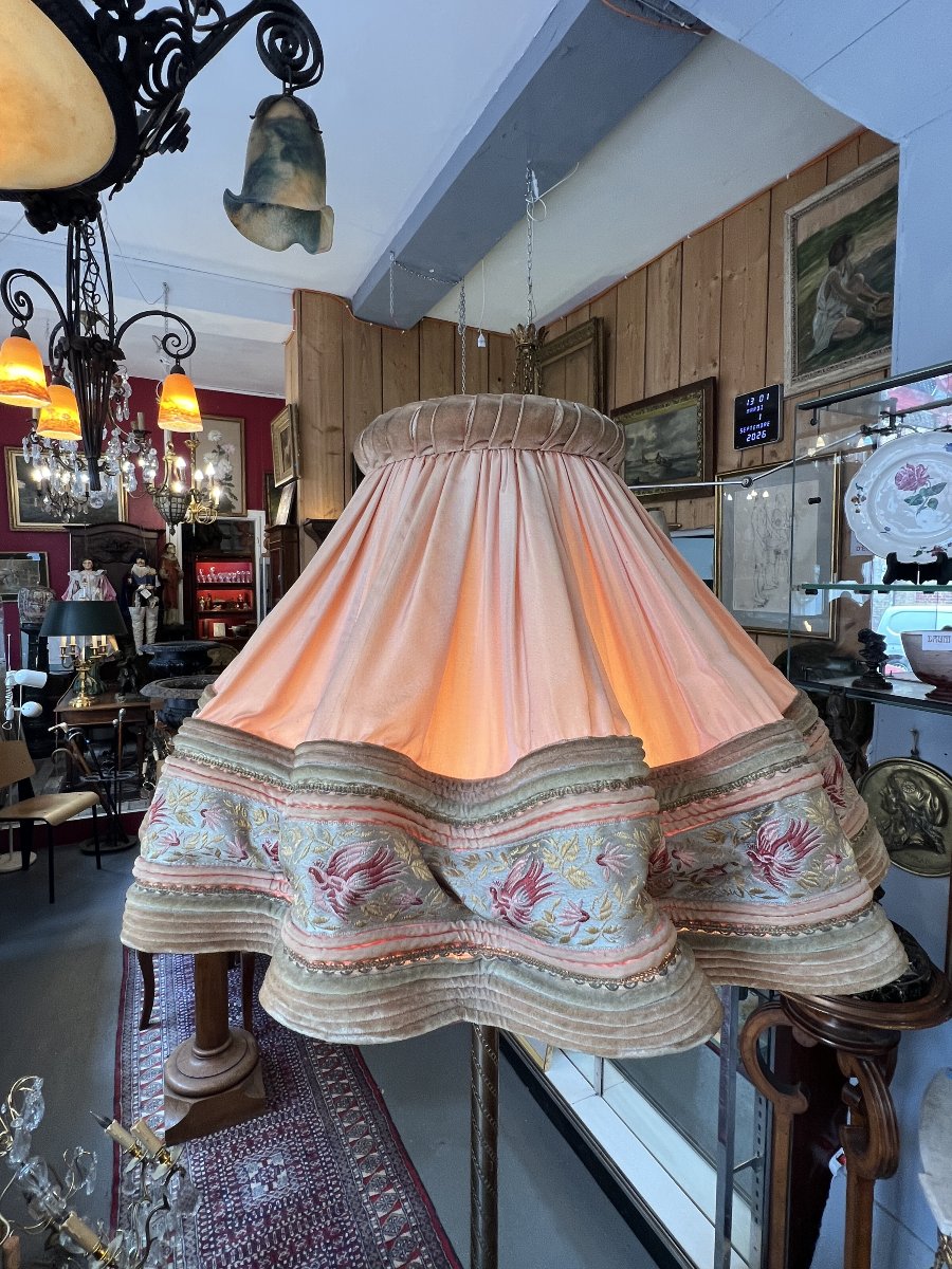 Importante lampe de parquet à tablette d'époque Napoléon III, Époque : Fin du XIXe siècle/ 1870-photo-6