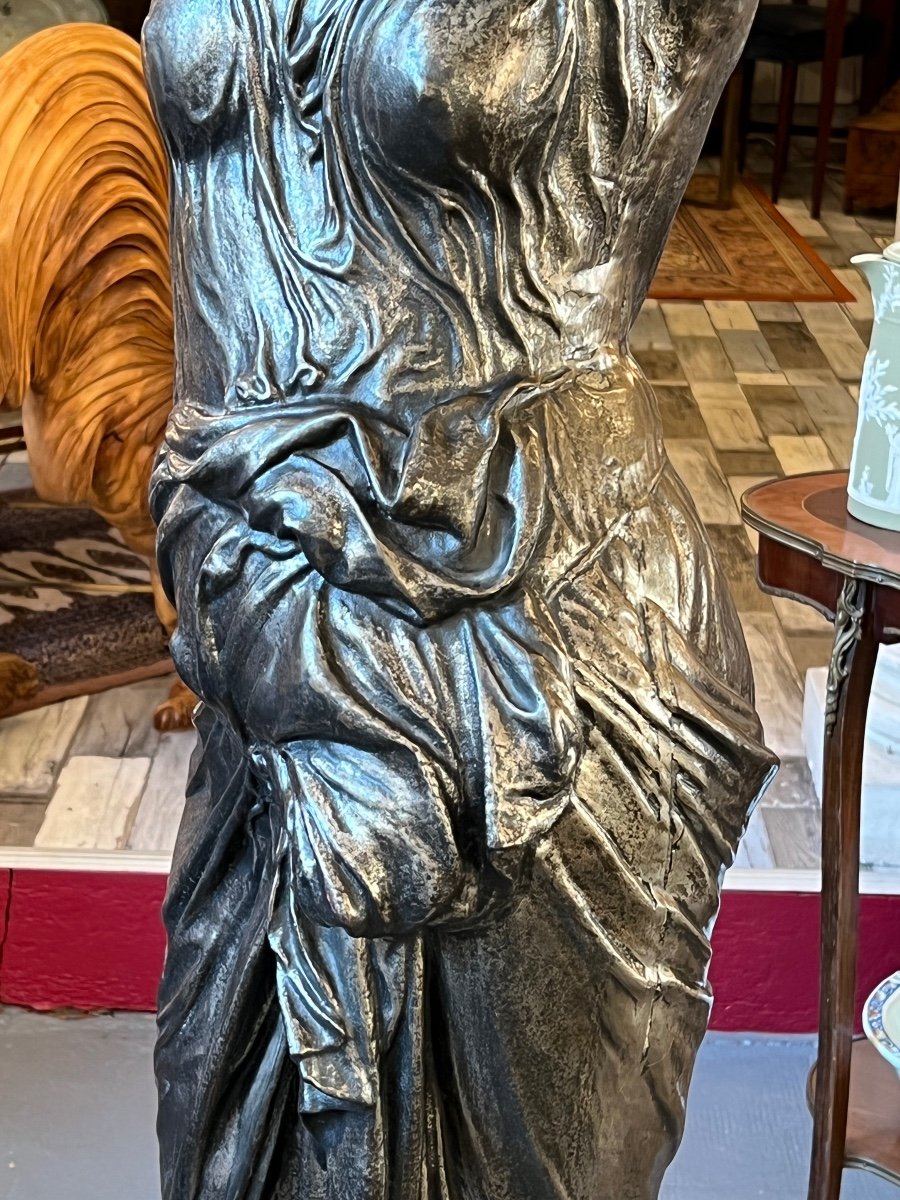 La Fileuse De Procida, D’après Louis Léon Cugnot, Statue-photo-5