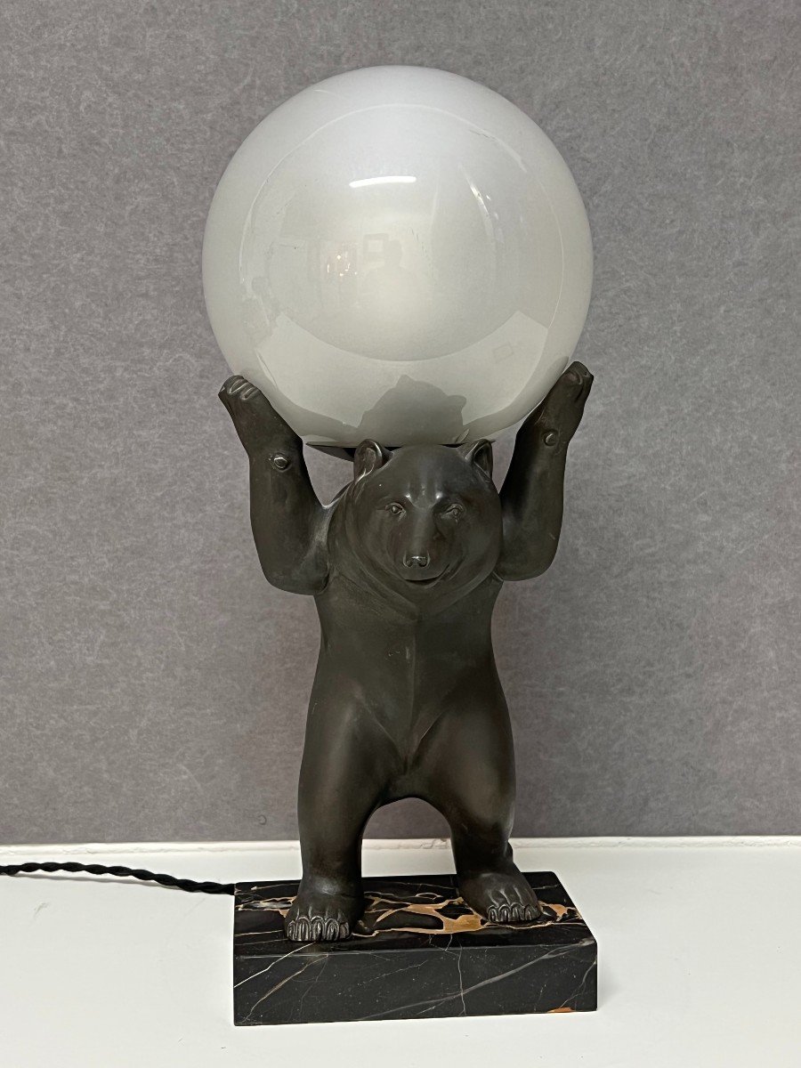 Art Deco Lamp Circa 1930-photo-4