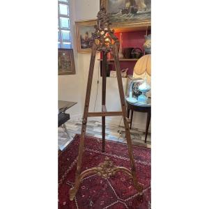 Large Ceremonial Parlor Easel In The Neo-rococo Style, Late 19th Century, Circa 1880–1890