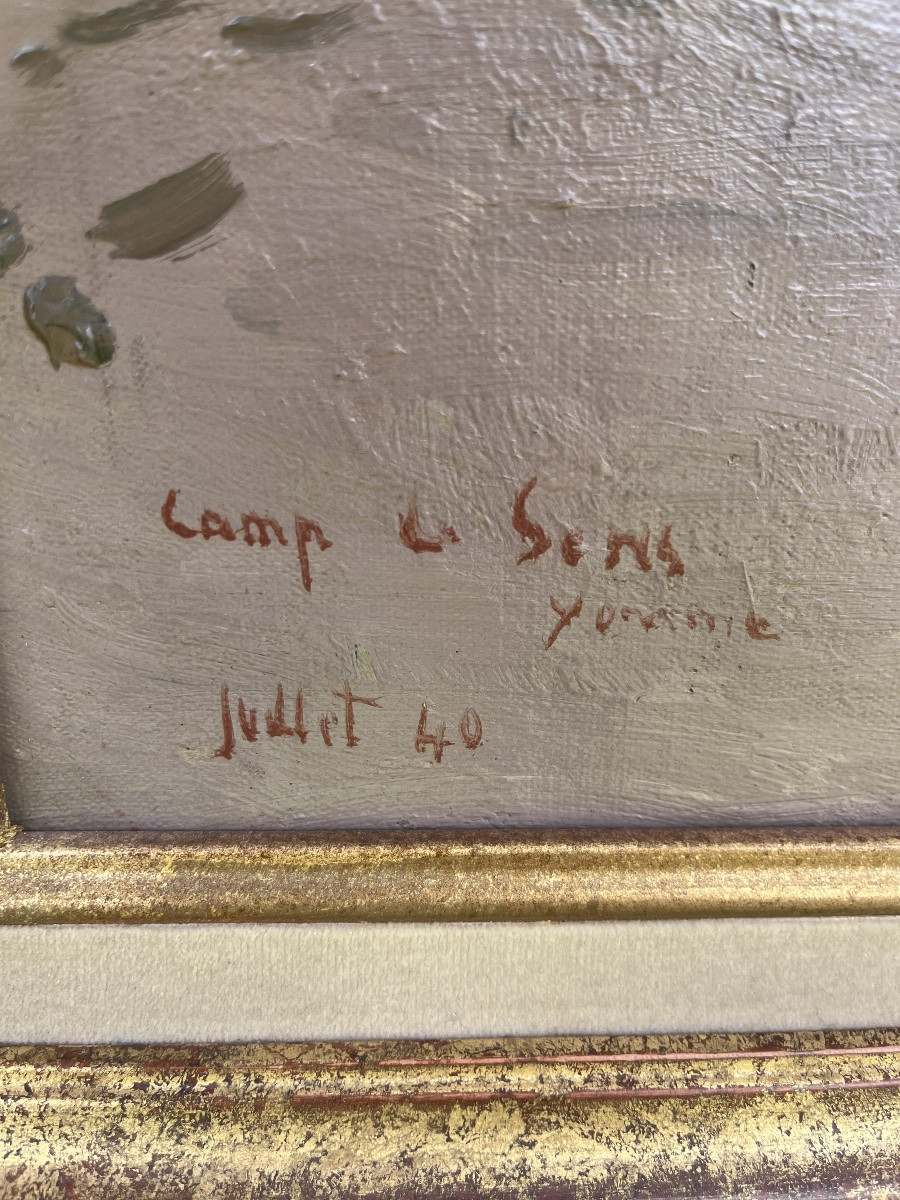 Pierre De Berroeta Oil On Canvas -photo-2