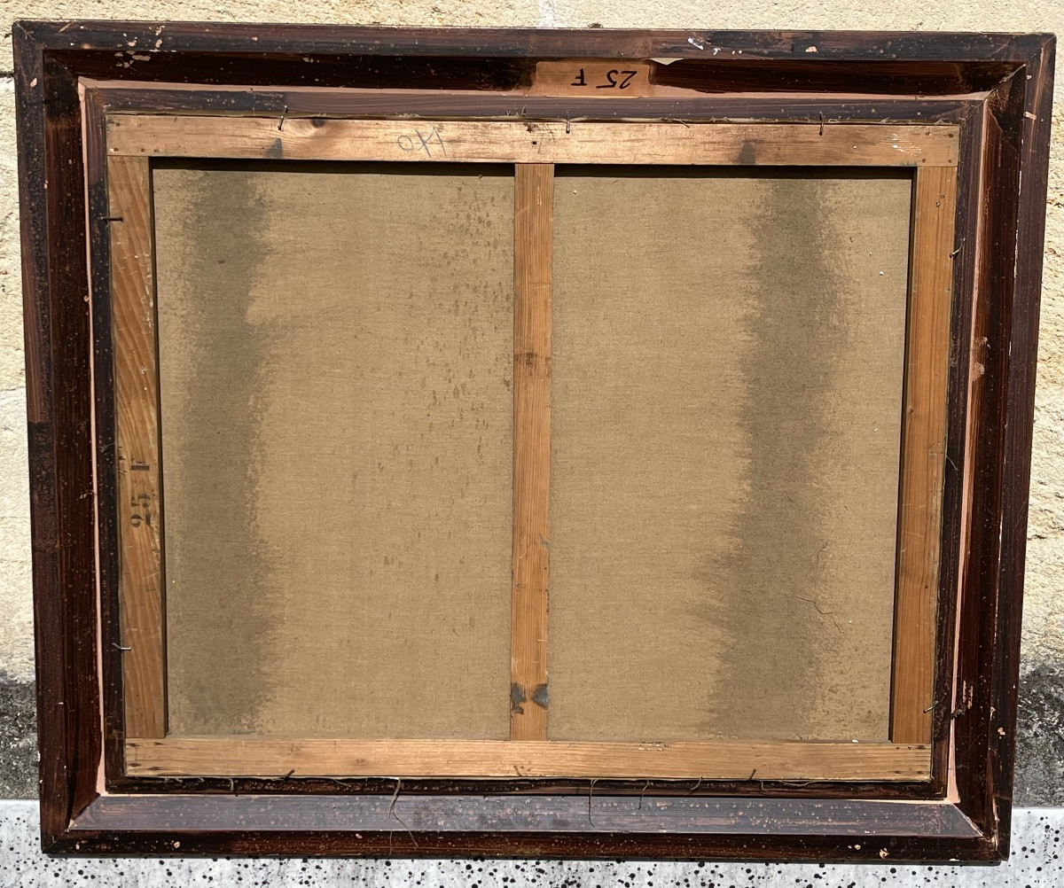 Pierre De Berroeta Oil On Canvas -photo-1