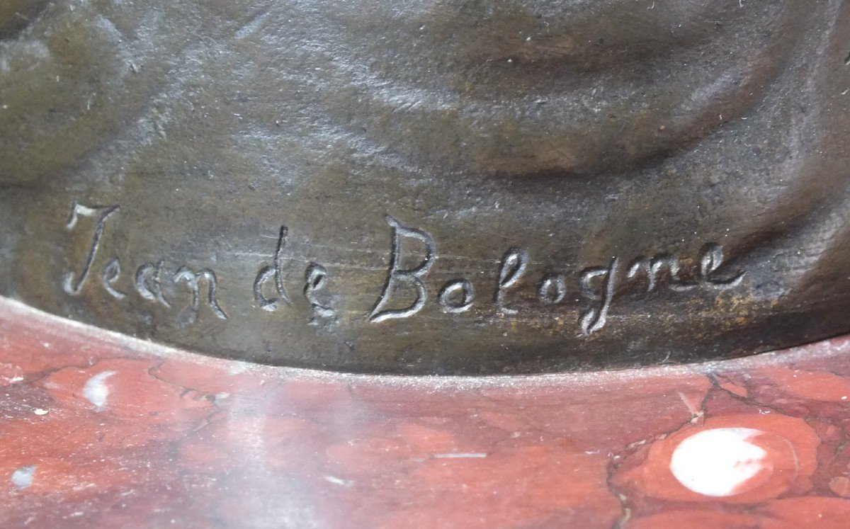 Grands Bronze Torch&egrave;res Herm&egrave;s Et Fortune Jean de Bologne 19eme-photo-8