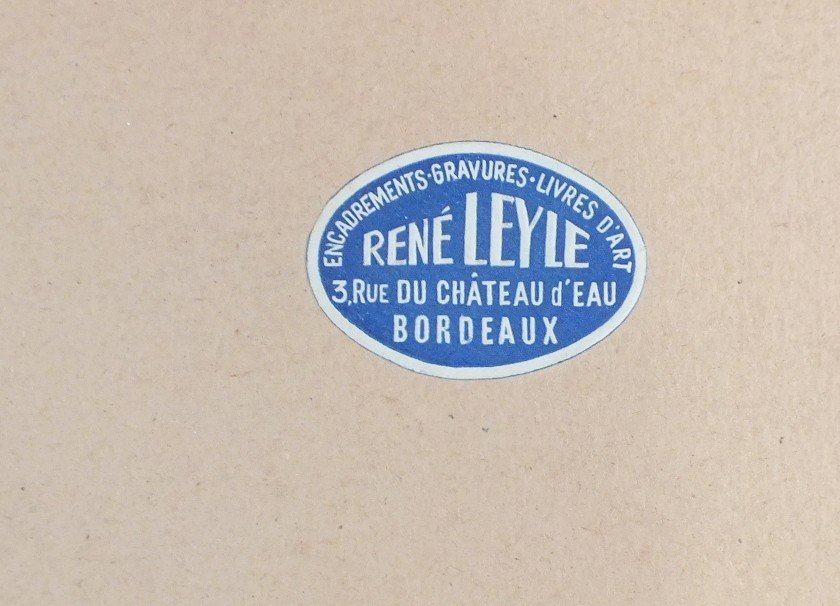 Carrère Gouache Watercolor Cap Ferret 1963-photo-1