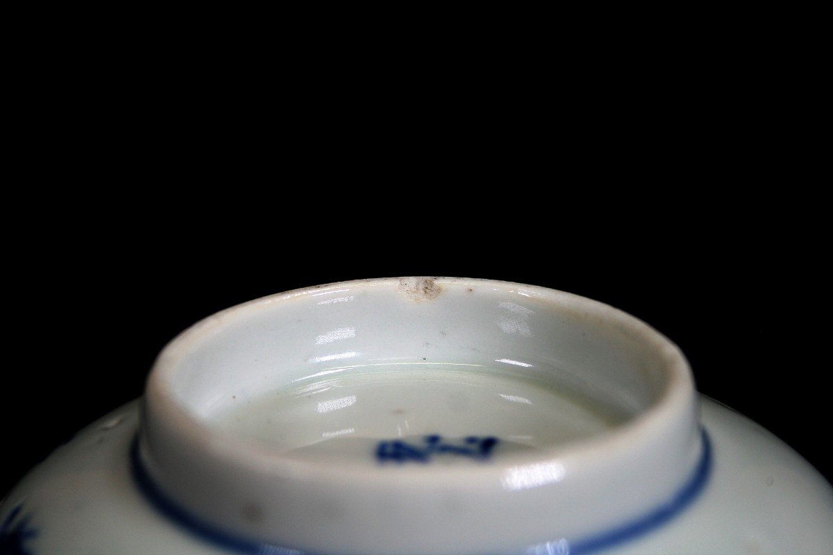 Bleu De Hue Bol - Porcelaine Chinoise Ancienne Pour Le Marché Vietnamien-photo-4