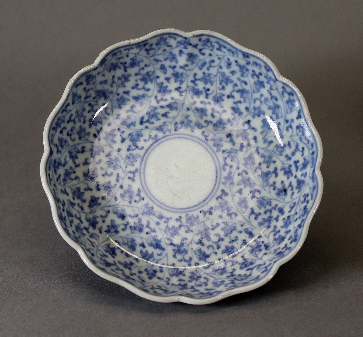 Collection Cinq Pièces Porcelaine Japonaise Imari Arita Edo Meiji-photo-2