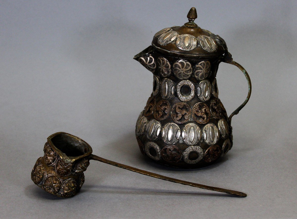 Antique Turkish Ottoman Coffee Pot