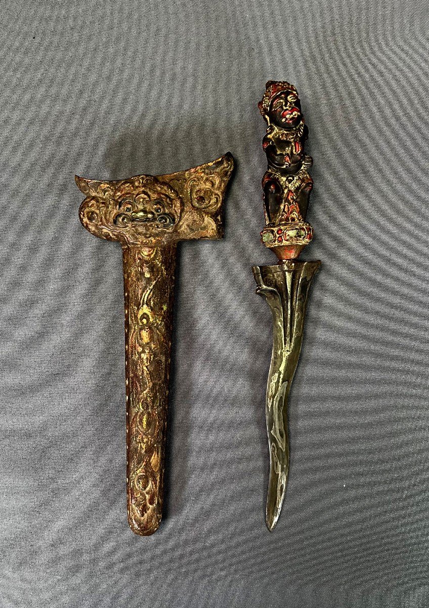  Antique Kris Dagger Small Size Indonesian For A Child? Antieke Kris Dolk