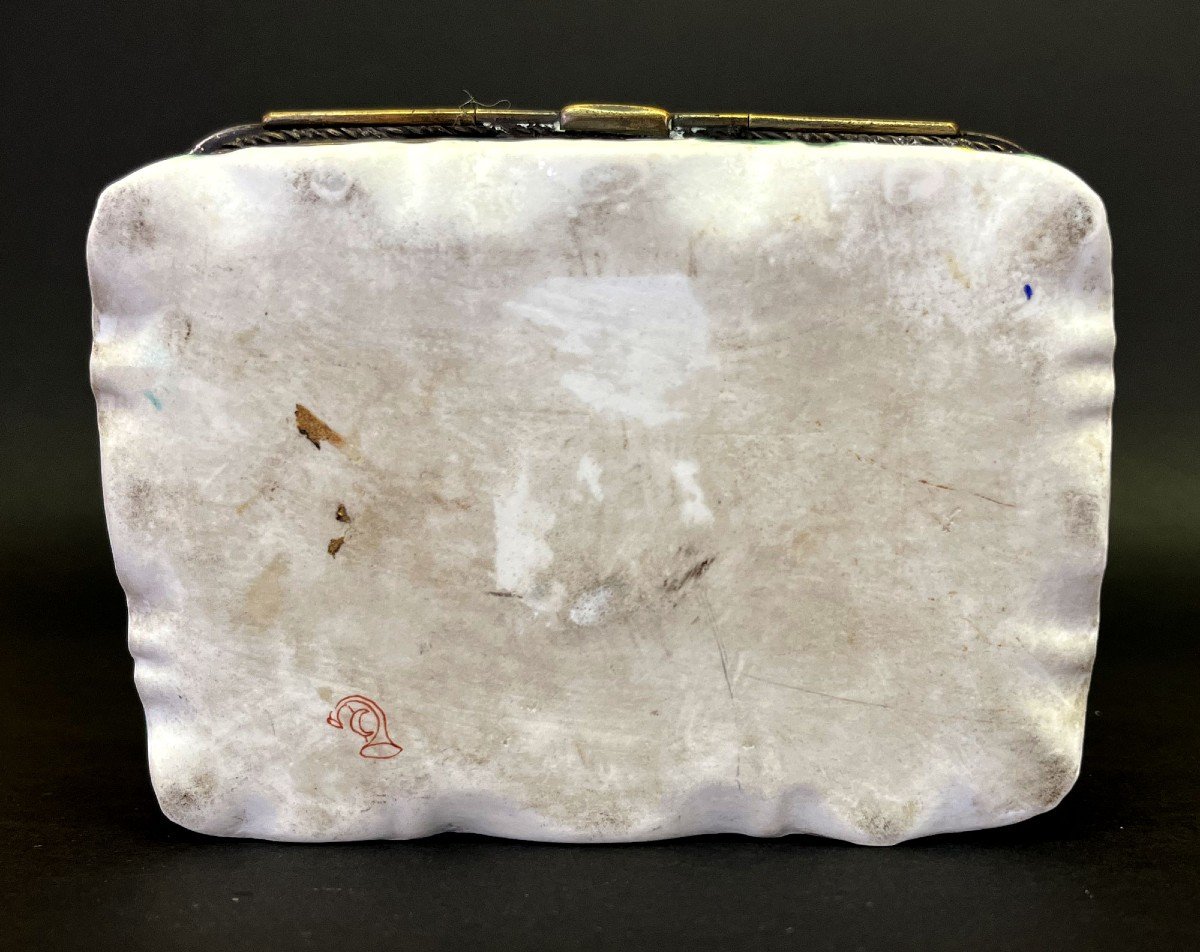 Antique French Porcelain Box Samson Chantilly Kakiemon-photo-2