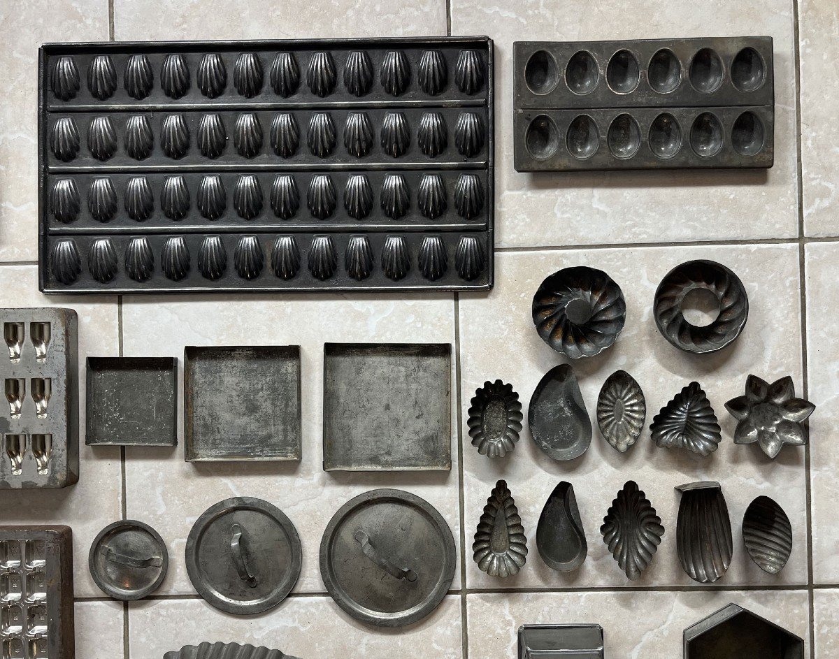 Lot 50  Moule Ancien Interior Design Restaurant Kitchen  Chocolat Gateau Biscuit Patisserie-photo-2