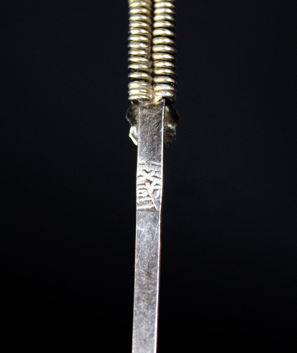 Antique Chinese Silver Ladies Hairpin Hair Ornament Hallmarked-photo-3