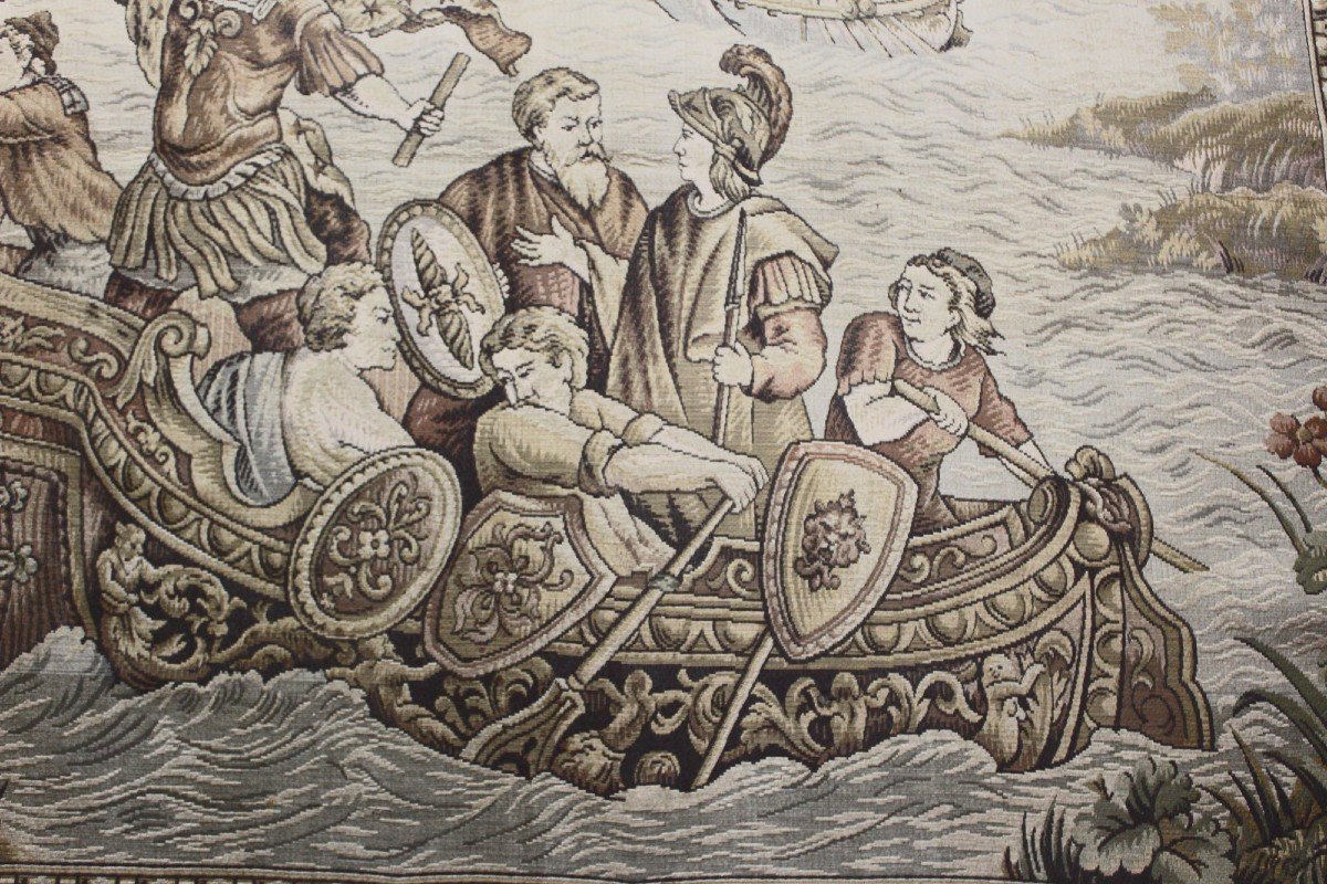 Belgian Tapestry Arrival In Africa After Gobelins For Louis XIV -photo-2
