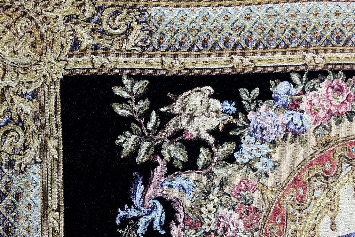 Gobelins Tapestry Diana Roman Goddess Of Hunting, Fauna, Childbirth And The Moon-photo-1