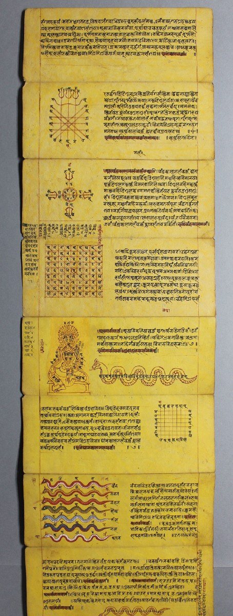 Swarodaya Astrological Magic Book Nepalese Ancient Hindu Manuscript-photo-2