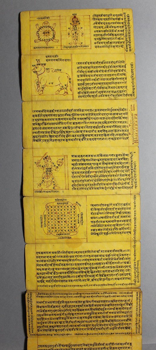 Swarodaya Astrological Magic Book Nepalese Ancient Hindu Manuscript-photo-3