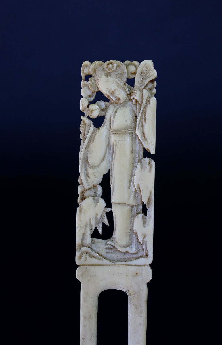 Antique Chinese Ivory Puzzle, 19th Century-photo-3