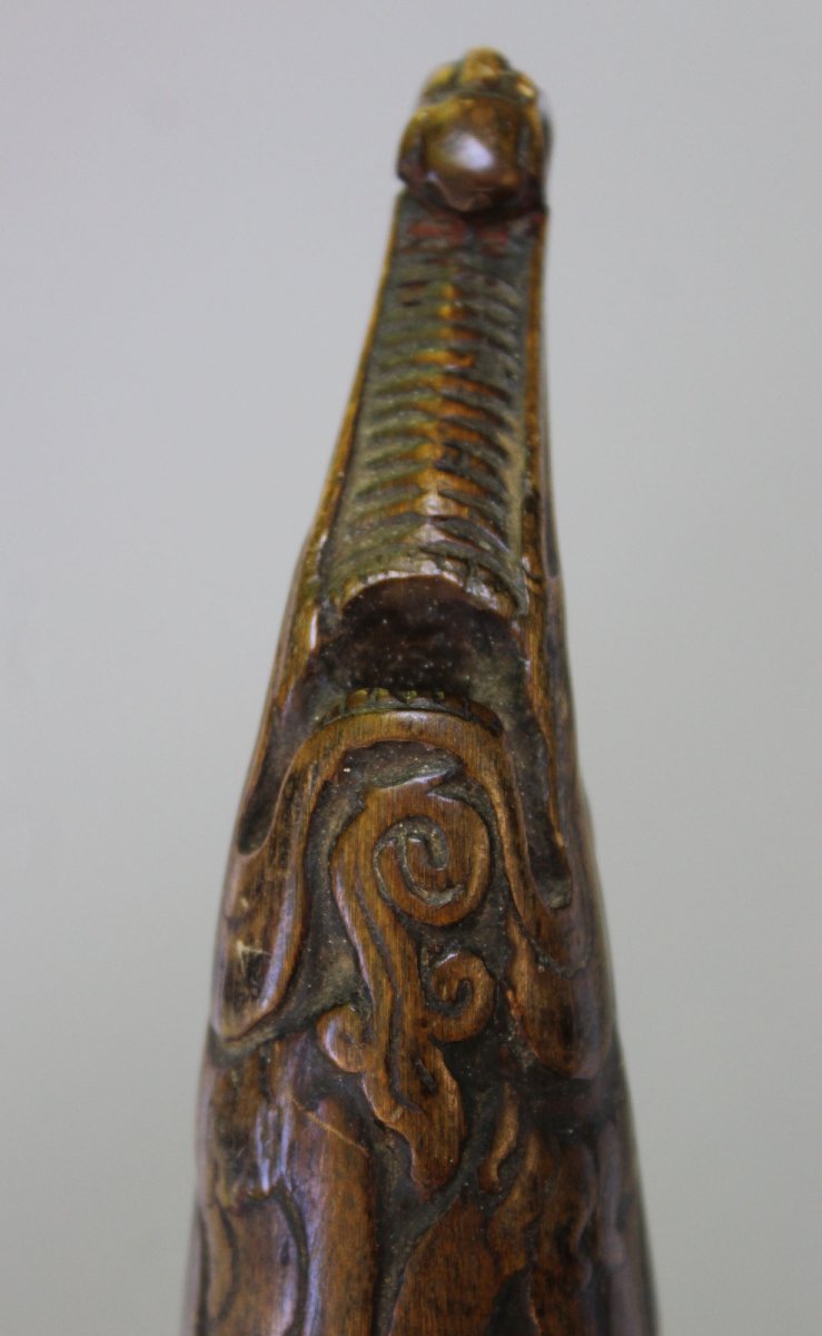 Ancient Tibetan Magic Horn Shamanic Fire Rituals-photo-4