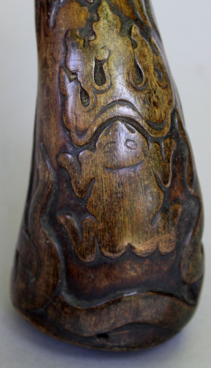 Ancient Tibetan Magic Horn Shamanic Fire Rituals-photo-3