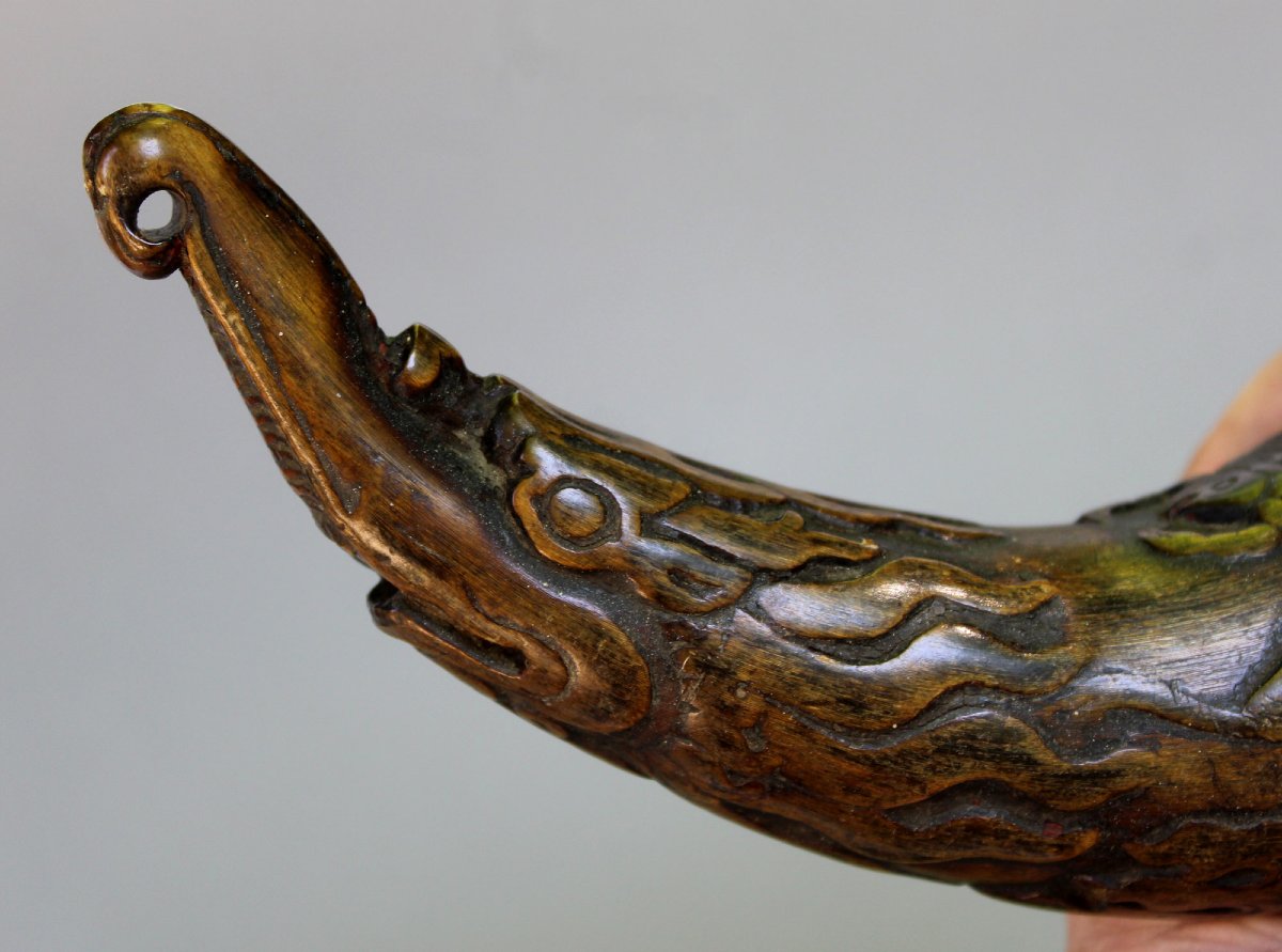 Ancient Tibetan Magic Horn Shamanic Fire Rituals-photo-7