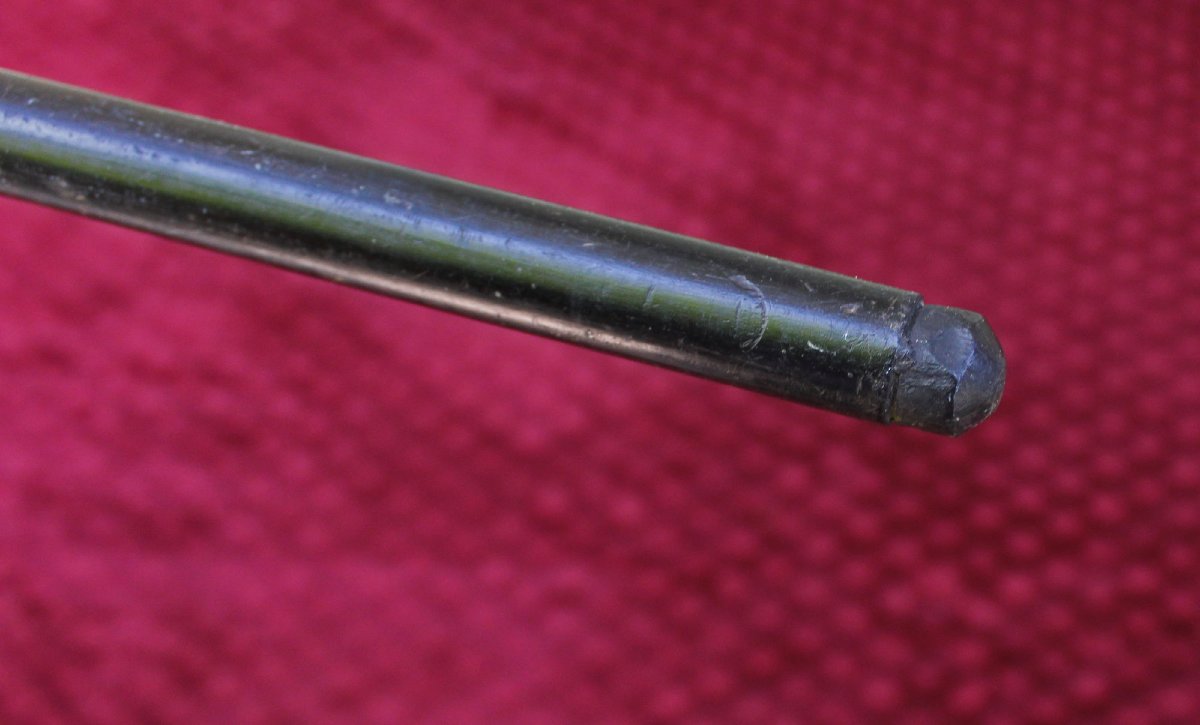Canne de marche chinoise antique en argent d'exportation du XIXe siècle-photo-2