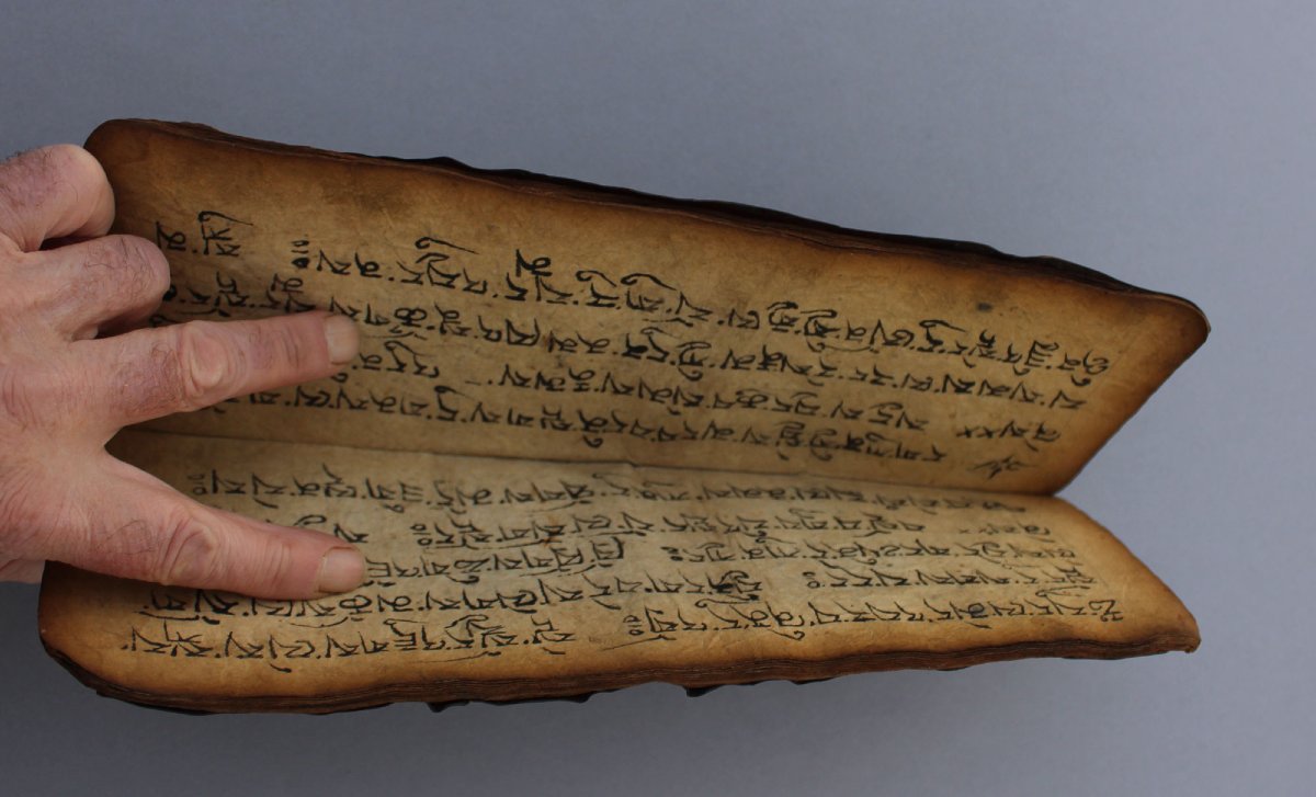 Important Book Of Ancient Tibetan Or Nepalese Buddhist Ritual Sutras-photo-2