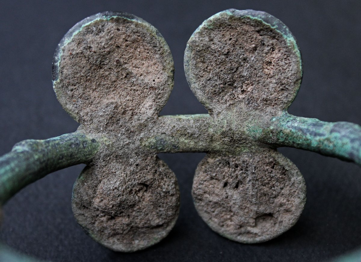 Ritual Bronze Bracelet – Ban Chiang Culture, Thailand/laos, Circa 500–300 Bc Ad-photo-1
